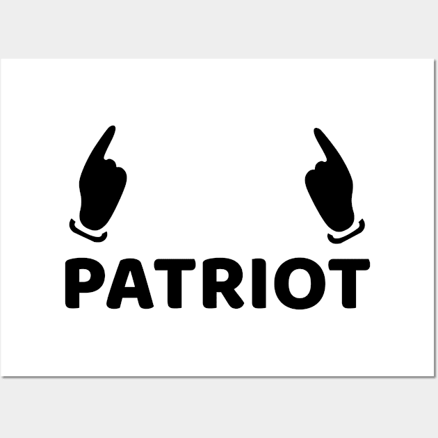 Patriot Wall Art by FromBerlinGift